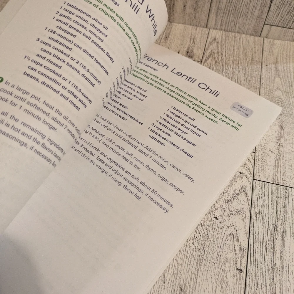 Vegan on the Cheap Cookbook by Robin Robertson - White Cover